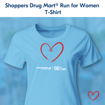 Shoppers Drug Mart Run for Women T-Shirt